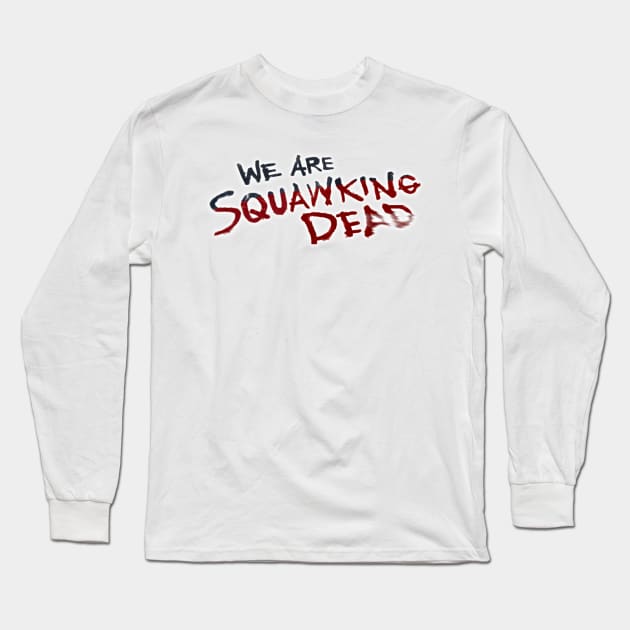 TWDSeason11 LOGO Long Sleeve T-Shirt by SQUAWKING DEAD